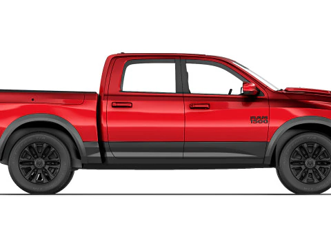 RAM 1500 Rebel 2015 3D Model