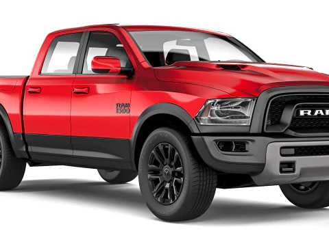 RAM 1500 Rebel 2015 3D Model