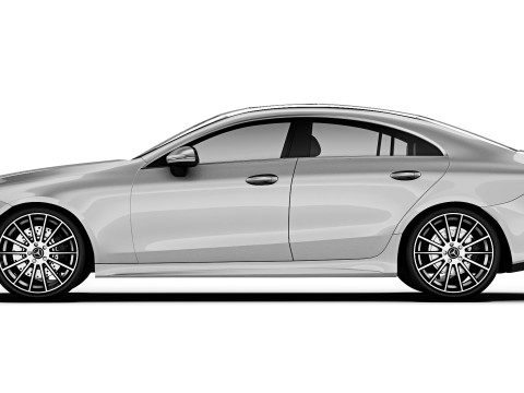 Mercedes-Benz CLS 2019 Model 3D