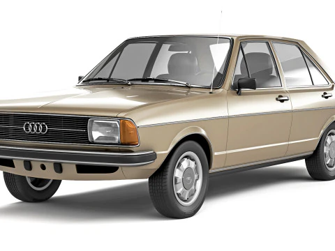 Audi 80 GLS B1 1976 Modèle 3D