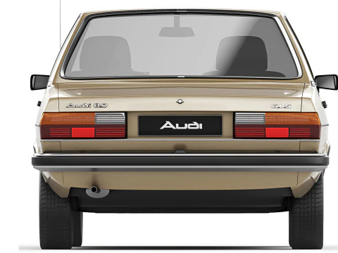 Audi 80 GLS B1 1976 3D Model