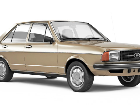 Audi 80 GLS B1 1976 3Dモデル