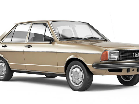 Audi 80 GLS B1 1976 3D Model