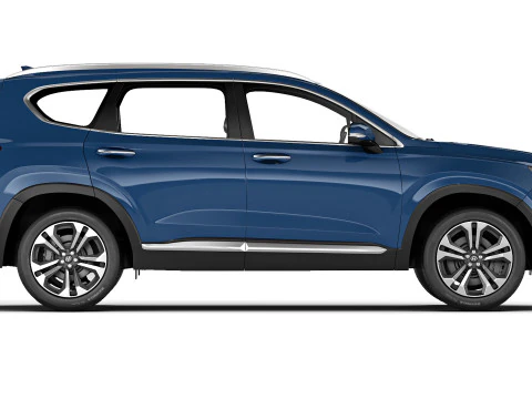 Hyundai Santa Fe 2019 3D Model