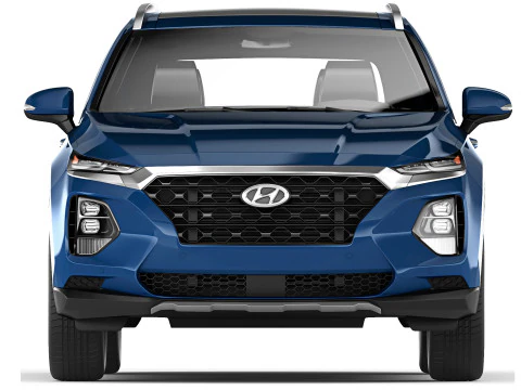 Hyundai Santa Fe 2019 3D Model