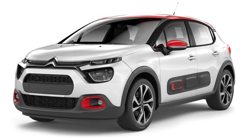 Citroen C3 2020 3D Model .c4d .max .obj .3ds .fbx .stl .blend 