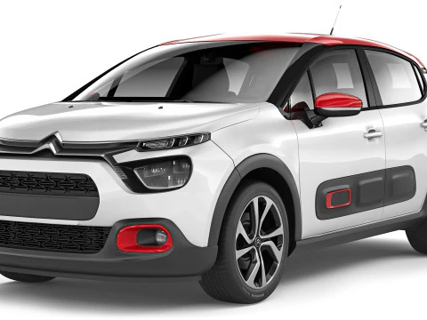 Citroen C3 2020 Model 3D
