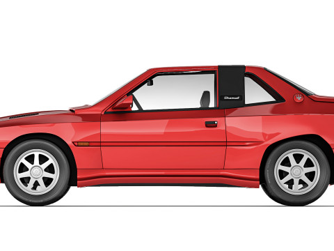 Maserati Shamal 1990 Model 3D