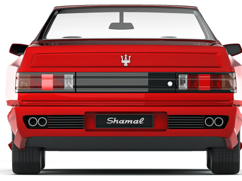 Maserati Shamal 1990 Model 3D