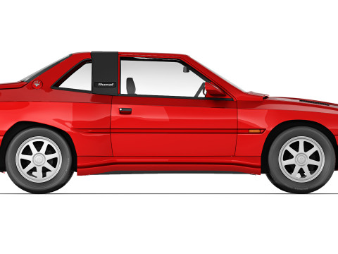 Maserati Shamal 1990 Model 3D
