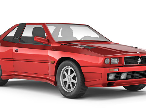 Maserati Shamal 1990 Model 3D