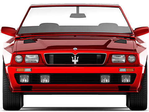 Maserati Shamal 1990 Model 3D