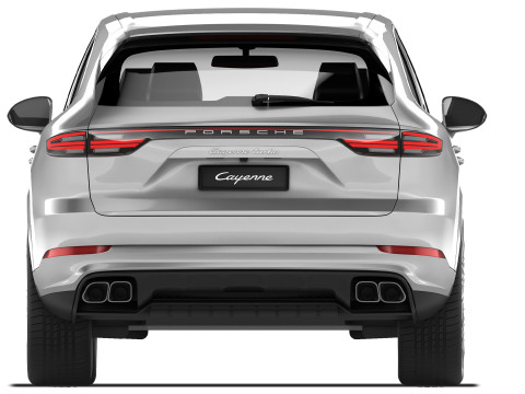 Porsche Cayenne Turbo 2018 Model 3D