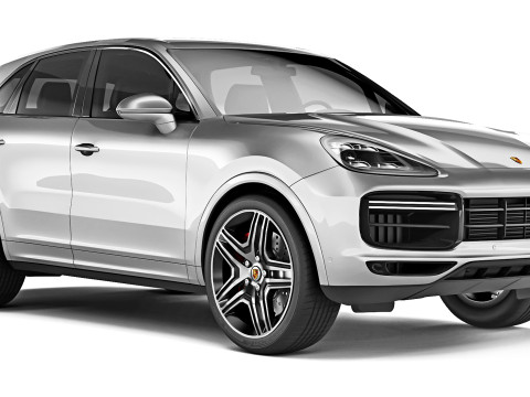 Porsche Cayenne Turbo 2018 Model 3D