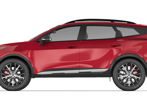 KIA Sportage X-Line 2022 3D 模型