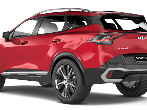 KIA Sportage X-Line 2022 3D 模型