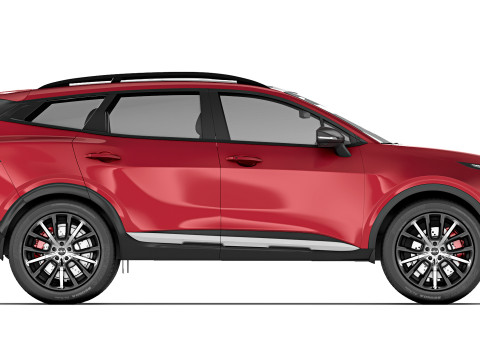 KIA Sportage X-Line 2022 3D 模型