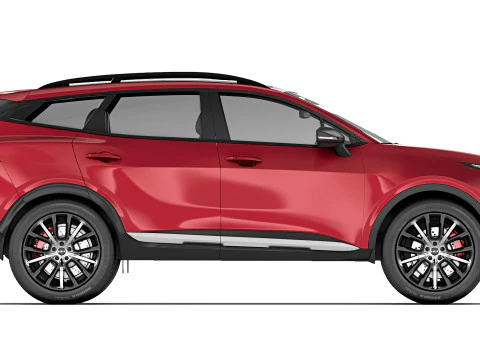 KIA Sportage X-Line 2022 Model 3D