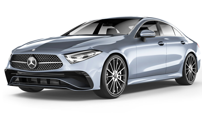 Mercedes-Benz CLS 2022 3D Модель .c4d .max .obj .3ds .fbx .stl .blend 