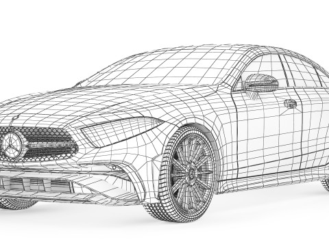 Mercedes-Benz CLS 2022 3D Модель