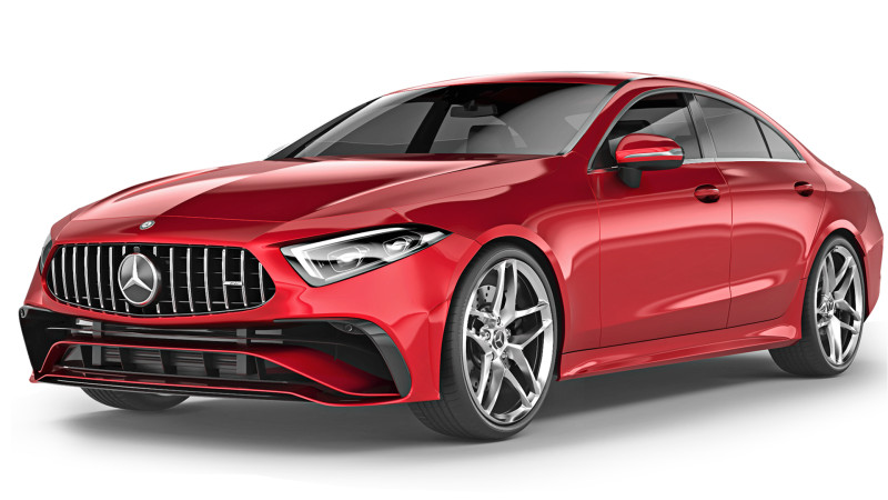 Mercedes-Benz CLS AMG 2022 Model 3D .c4d .max .obj .3ds .fbx .stl .blend 