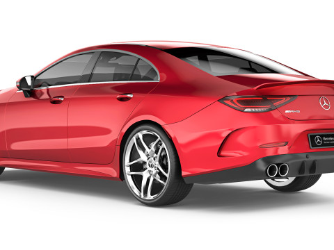 Mercedes-Benz CLS AMG 2022 Model 3D