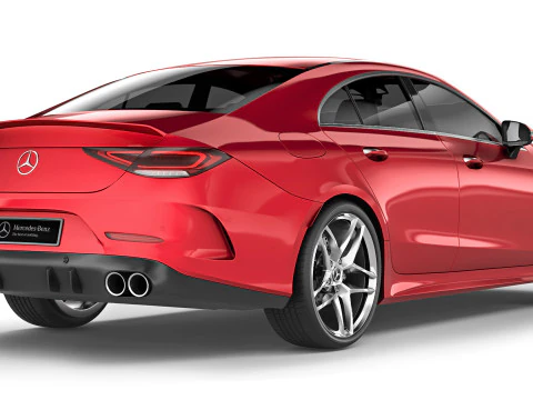 Mercedes-Benz CLS AMG 2022 3D Model