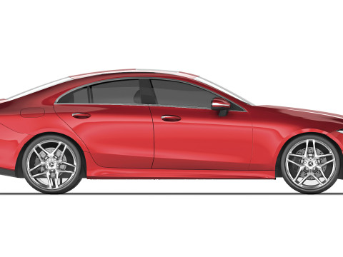 Mercedes-Benz CLS AMG 2022 Model 3D