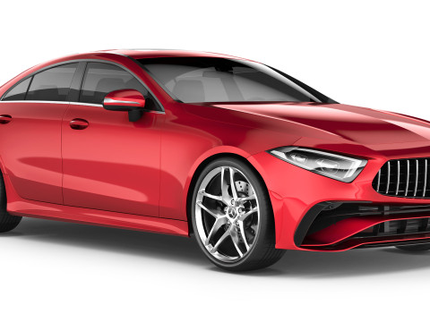 Mercedes-Benz CLS AMG 2022 Model 3D