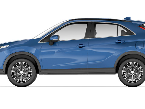Mitsubishi Eclipse Cross 2022 Model 3D