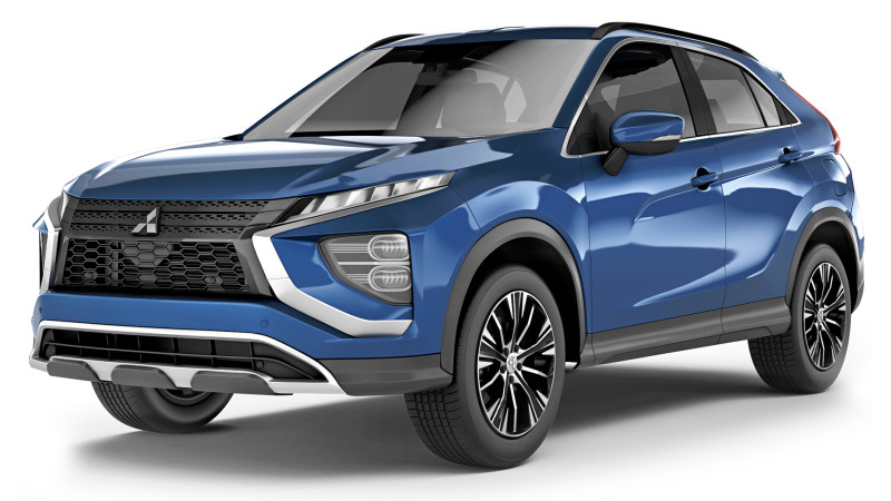 Mitsubishi Eclipse Cross 2022 Model 3D .c4d .max .obj .3ds .fbx .stl .blend 