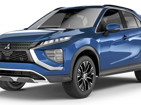 Mitsubishi Eclipse Cross 2022 3D Model