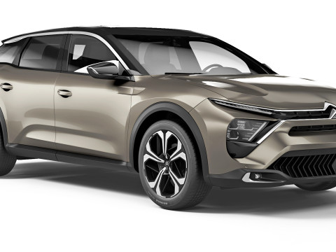 Citroen C5 X 2022 3D-Modell