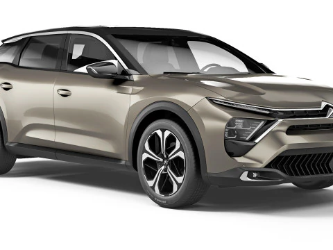 Citroen C5 X 2022 3D Model
