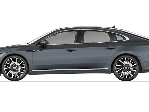 Volkswagen Arteon R-line 2018 3D 모델