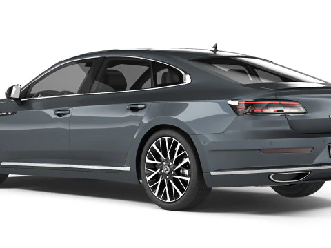Volkswagen Arteon R-line 2018 3D Model