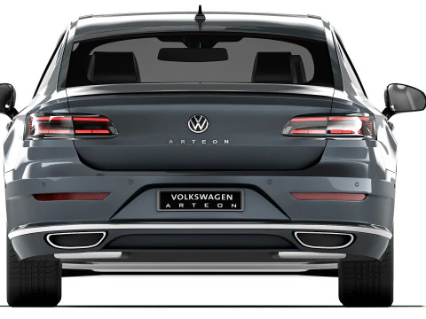 Volkswagen Arteon R-line 2018 3D Model