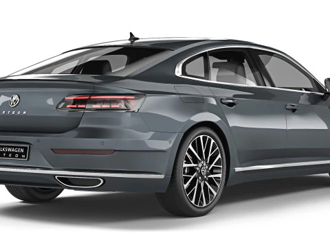 Volkswagen Arteon R-line 2018 3D Model