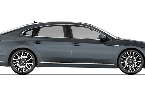 Volkswagen Arteon R-line 2018 3D 모델