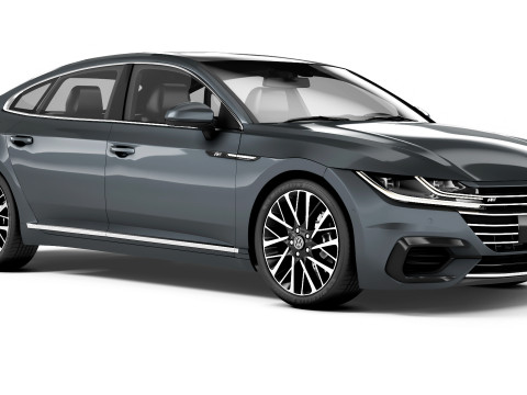 Volkswagen Arteon R-line 2018 3D 모델