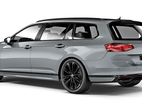 Volkswagen Passat B8 FL Variant R-Line Edition 2020 3Dモデル