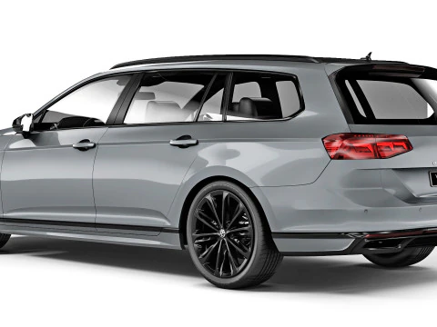 Volkswagen Passat B8 FL Variante R-Line Edizione 2020 Modello 3D
