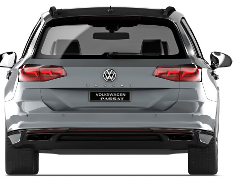 Volkswagen Passat B8 FL Variant R-Line Edition 2020 3Dモデル