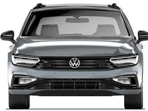Volkswagen Passat B8 FL Variant R-Line Edition 2020 3Dモデル