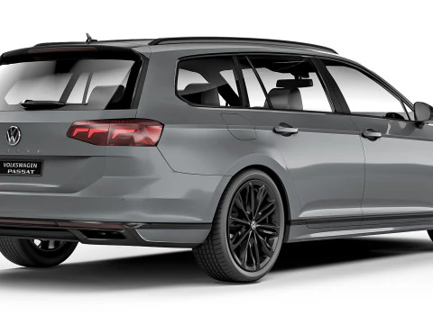 Volkswagen Passat B8 FL Variante R-Line Edizione 2020 Modello 3D