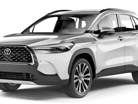 Toyota Corolla Cross 2021 3D Modell