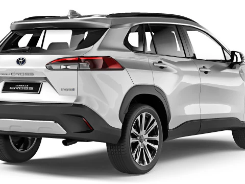 Toyota Corolla Cross 2021 3D Model