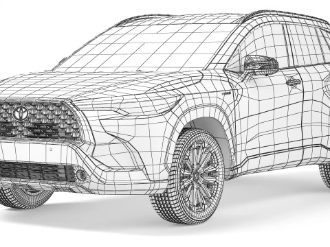 Toyota Corolla Cross 2021 3D Model