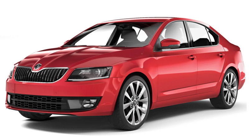 Skoda Octavia A7 2013 3D-Modell .c4d .max .obj .3ds .fbx .stl .blend 