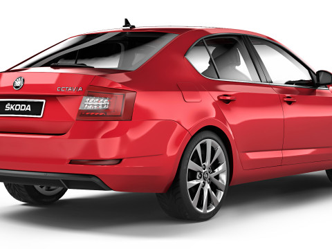 Skoda Octavia A7 2013 3D-Modell